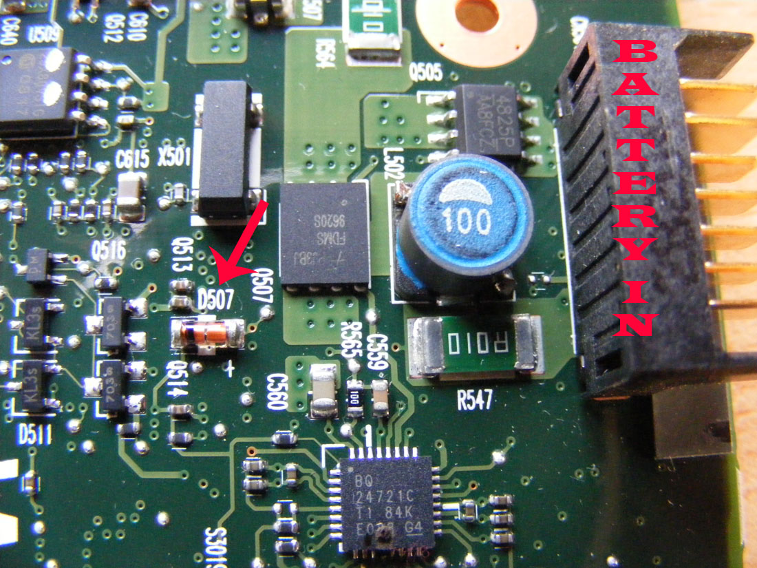 Laptop protectie diode of zekering vinden? - Forum ... satellite fuse diagram 