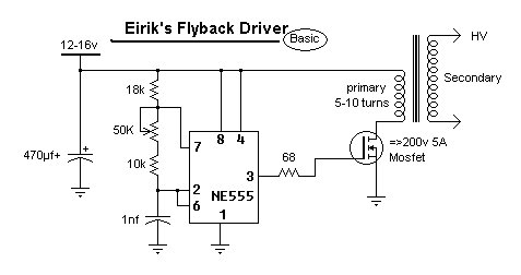 Circuits Online - Forum - flyback aansturen rc car wiring diagram ladder 