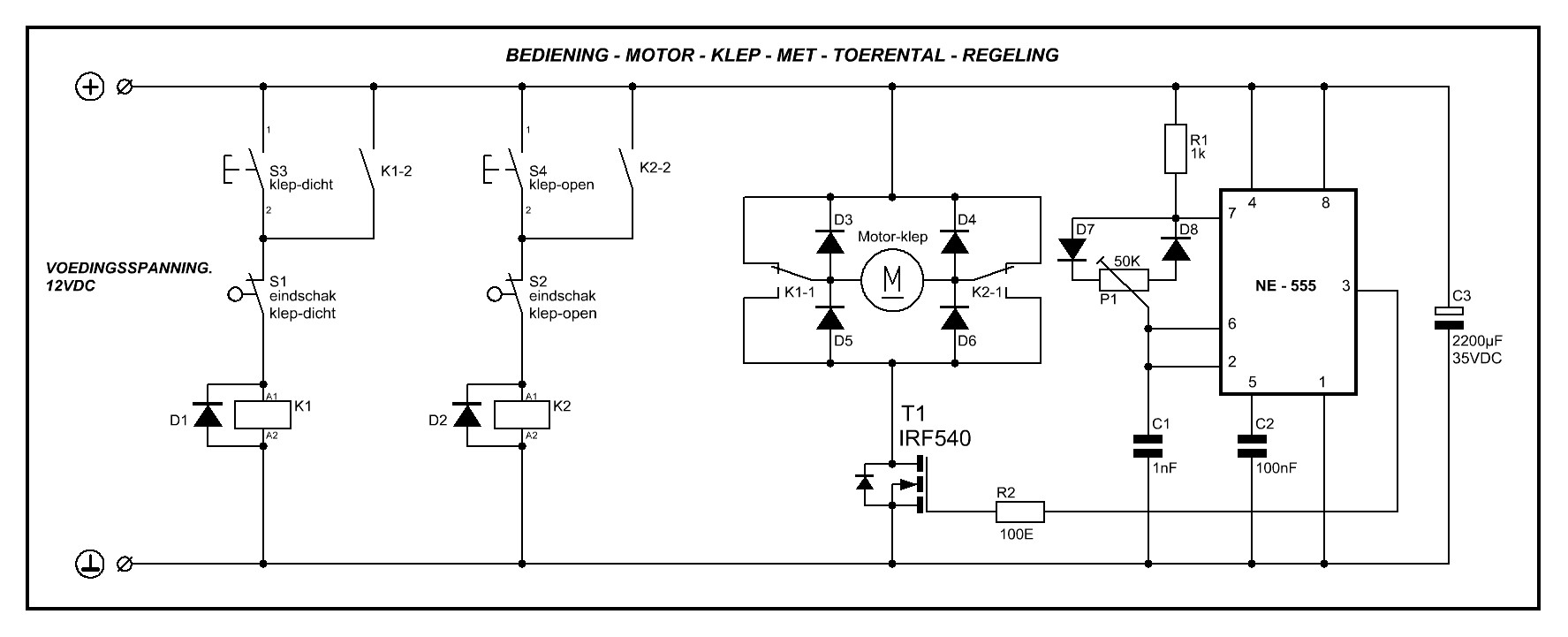 Elektrische auto 12v relais