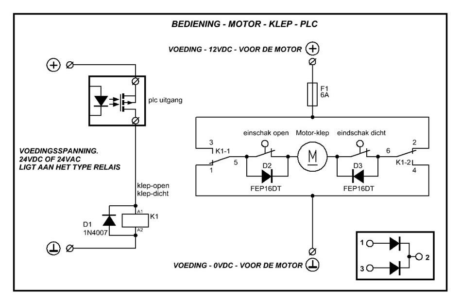 Relais aansluiten 24v