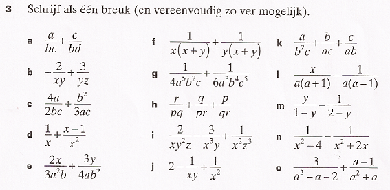 breuk zo ver mogelijk vereenvoudigen - wiskundeforum