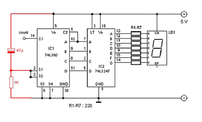 Sn74ls247d схема подключения