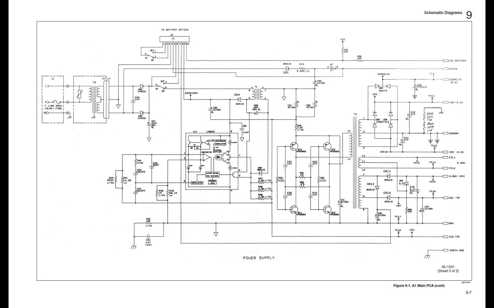 Fluke Volt Meter Circuit Diagram Labelled