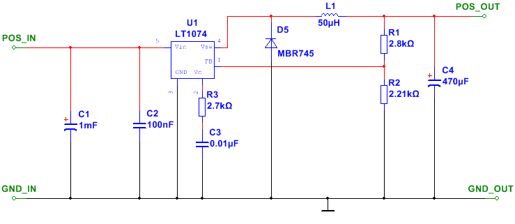 Lt1074ct схема включения