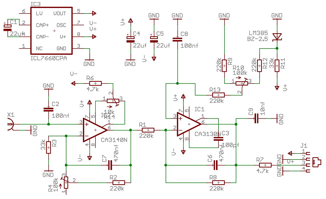 Opamp schakeling doormeten / afstellen Forum Circuits Online